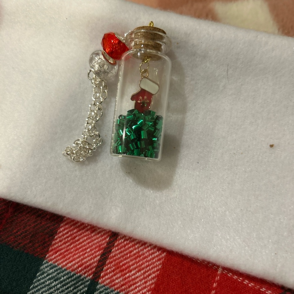 Hand made ornament! Super cute 1 of a kind!